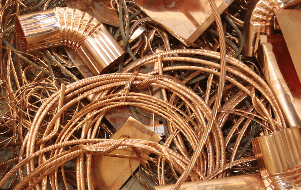different types of scrap copper